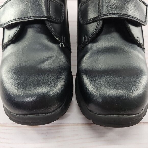 Smart Fit‎ Black Toddler Boys Dress Shoe Size 12.5 Strap Skid Resistant - Picture 5 of 11